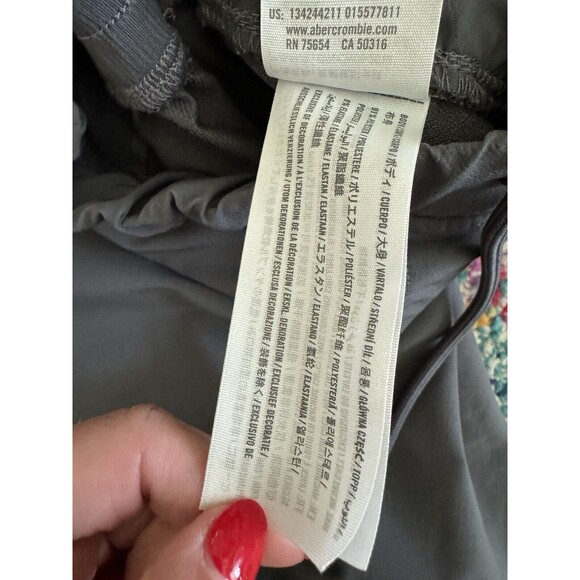 Abercrombie &‎ Fitch Gray Jogger Pants Size Small - Picture 7 of 7